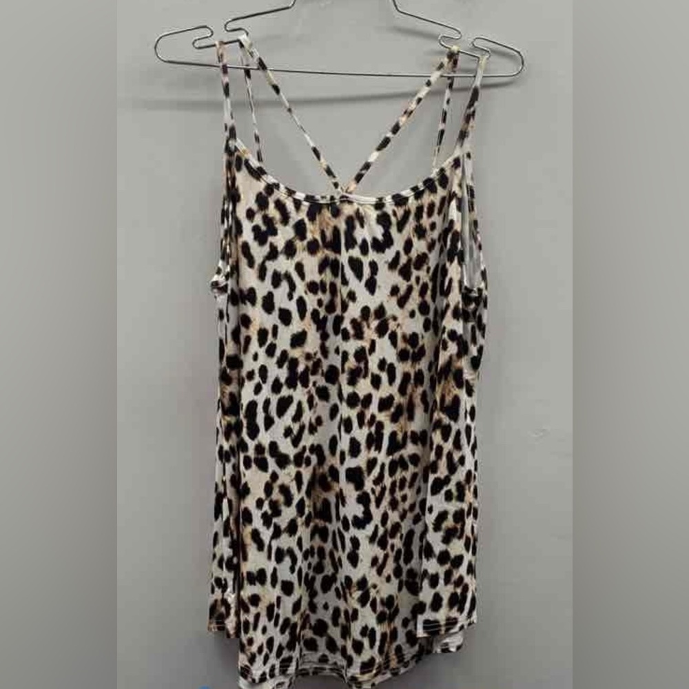OURS Leopard Print Women's Blouse - Picture 2 of 6